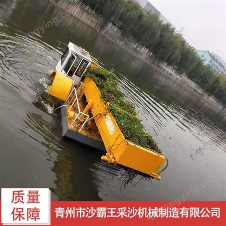 沙霸王机械 不锈钢水面清洁船 河道清淤船性能稳定