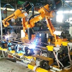 流水线机械手机器人焊接 焊接生产线 自动化设备生产 焊接 生产线