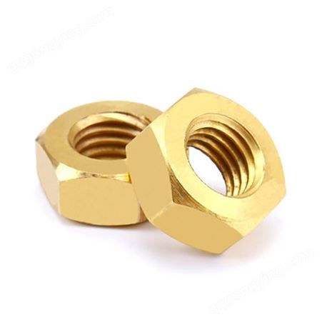 铜螺母 种类齐全 品质优良 优质五金配件铜六角螺母