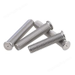 定制焊接螺柱304不锈钢焊点螺丝螺柱焊螺钉B型无头全螺纹焊螺柱