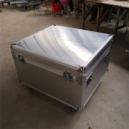河北沧州定制 铝合金航空箱 舞台道具航空箱 航空拉杆箱手提工具包装箱