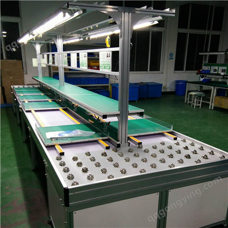 自动滑板线手推滑动线模具组装装配生产线工装板载具线