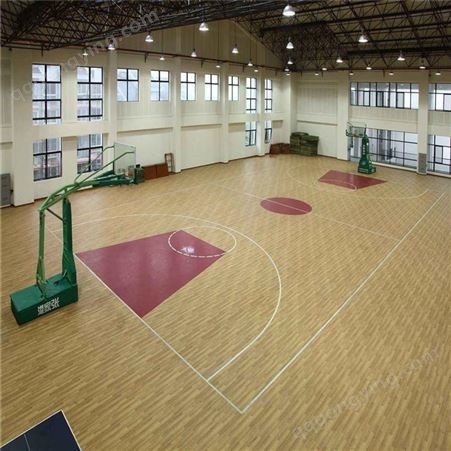海纳川加工定制 室内运动地板 体育馆专用木地板