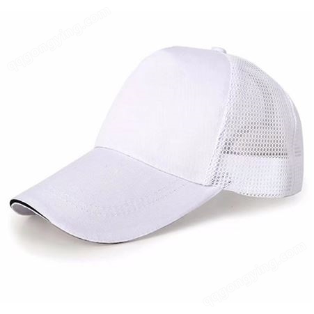 新款斜纹网帽夏季户外女士防晒棒球帽透气帽子瀚正供应