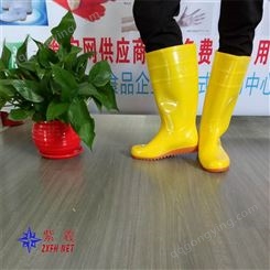 上海工厂直发高筒雨鞋 时尚雨靴 防水高通雨靴 支持定制