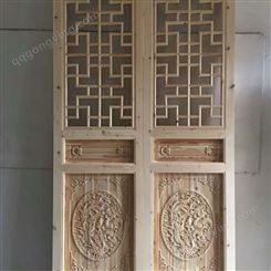 中式花格门窗批发 古韵园林 铝合金门窗设计