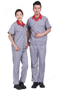 短袖工作服套装批发定做夏季男女半袖汽修工厂车间工人工装