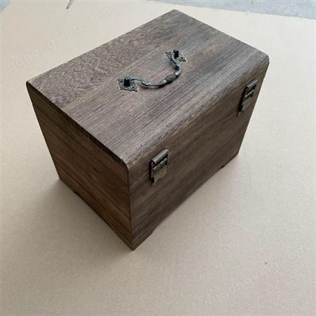CY-011定制木质包装礼盒礼品木盒 天然木材烤色工艺包装盒储物盒