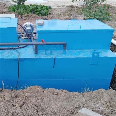 100吨 一体化污水设备 商场地下污水设备安装 分体式 Q235A