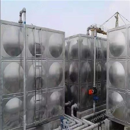 50吨不锈钢拼接水箱保温焊接水箱地埋式保温水箱304焊接水箱