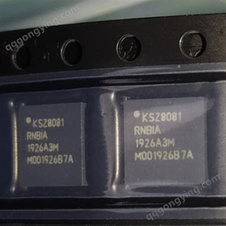 KSZ8081RNBIA-TR以太网控制芯片KSZ8081RNB KSZ8081RNBIA-TR TQFN-32全新