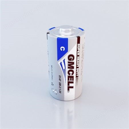 GMCELL 批发工业配套电池 2号电池  碳性电池 R14P 深圳电池厂