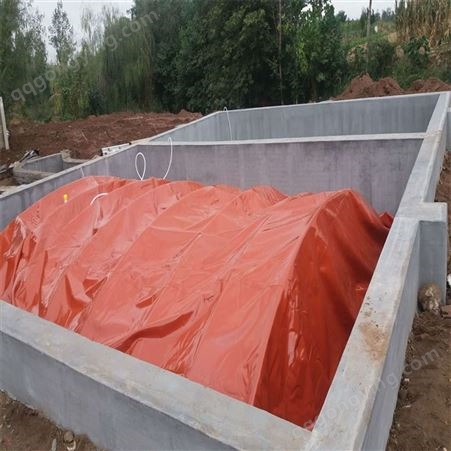KX软体沼气池 凯旋环保新型红泥沼气池 生产施工一体化