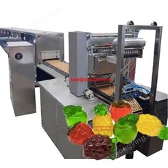 挤出棉花糖生产线 糖果设备 糖果机 多功能棉花糖生产线 芙达机械性价比高