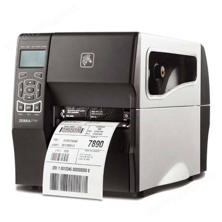 斑马工业级打印机 ZT230标签打印机 条形码打印机 卷状不干胶打印机