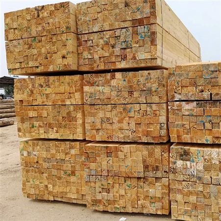 天津建筑木方加工厂 中润天木业 各类规格 工地用木方方料