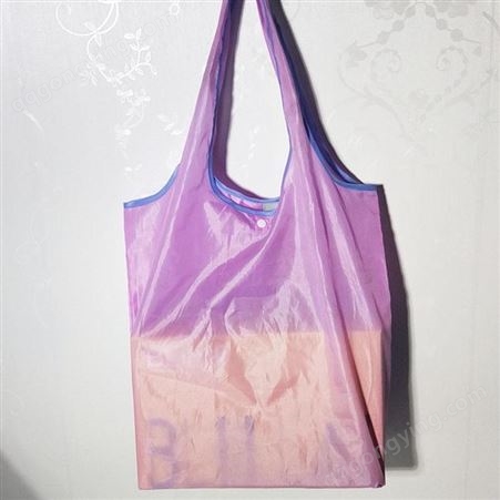 背心涤纶袋 折叠购物袋子 便携式收纳牛津布袋