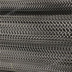 304不锈钢链杆式螺旋网带--耐高温食品流水线