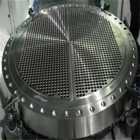 河北鹏翔供应 换热器压力容器管板 冷凝器管板 大口径管板