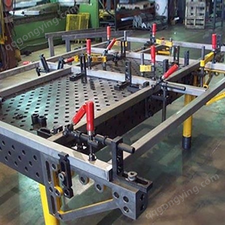 厂家供应三维柔性焊接工装 铝合金门窗用焊接平台 三维柔性焊接平台夹具价格