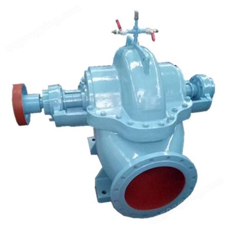 大流量农田灌溉泵250S-39A/10SH-9A卧式单级双吸泵中开泵