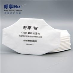 Hu/呼享4N95非油性颗粒物焊接采矿金属冶炼铸造KN95防尘滤棉