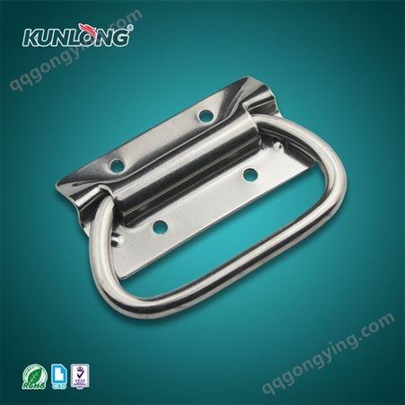 尚坤SK4-022-1S不锈钢折叠拉手|弹簧折叠拉手|弹簧复位拉手|自动回位拉手|小型集装箱拉手