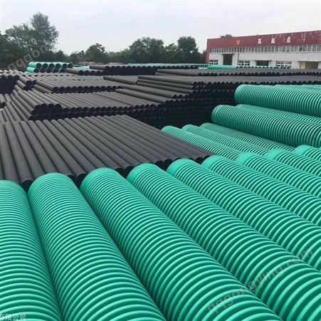 重庆HDPE双壁波纹管 优质厂家货源大口径400双壁波纹管