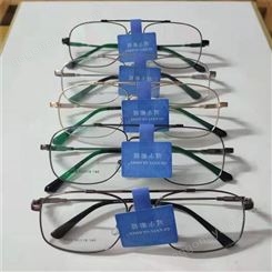 厂家出售 平光眼镜男款 金属 防辐射 简约 护目镜价格 舒适度高