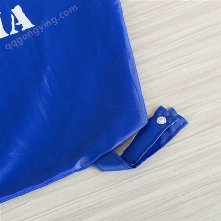 涤纶袋定制牛津布背心袋定做彩色超市购物袋覆膜广告手提袋