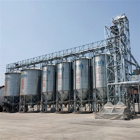 雪莱面粉钢板仓 储粮仓 长期稳定供应 储存设备用钢板库