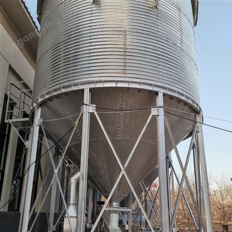 雪莱粮食钢板仓生产基地 多功能 面粉储存仓 可定制