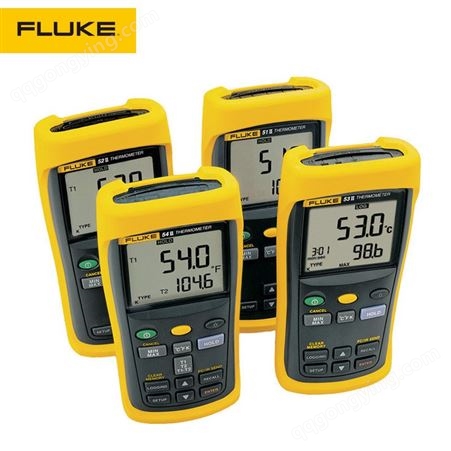 FLUKE福禄克F51-2接触式测温仪 F51/52/53/54-2手持式温度计