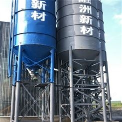 塔式干粉砂浆防腐储罐生产线 吉林 恒盛搅拌机厂家