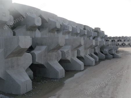 A型扭王字块 汕尾建筑工程8吨扭王字块厂家