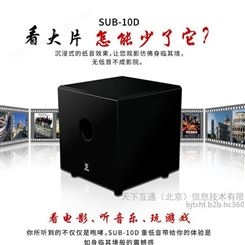 Winner/天逸 SUB-10D有源低音炮家庭影院10寸重低音炮音箱音响