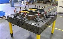 朵码机测功机智能焊接用三维柔性焊接平台T型槽平板