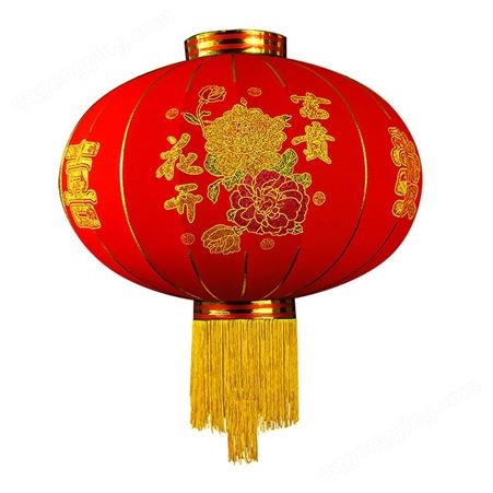 大红灯笼灯吊灯中国风新年元旦户外阳台大门大号植绒灯笼挂饰装饰