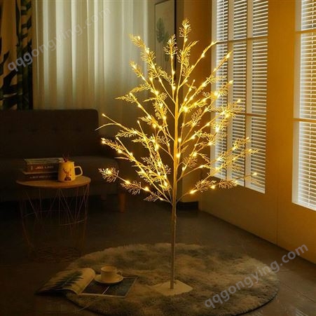 世腾珊瑚枝树灯LED室内房间装饰灯家居树枝灯节日发光树