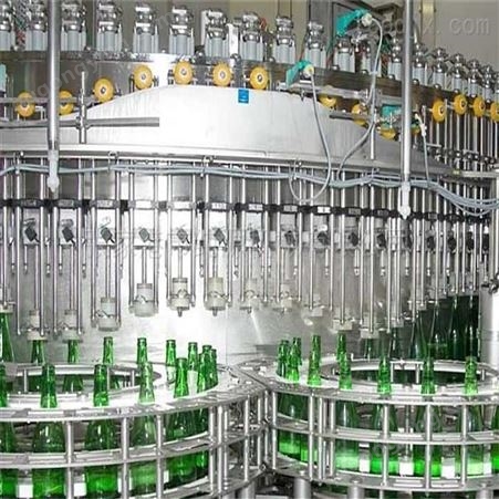 饮料加工设备 含气饮料灌装生产线控制稳定 功能齐全 平康生产设备