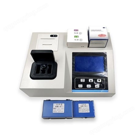 多参数水质分析仪 实验室数显带打印 COD氨氮总磷多合一水质测定仪