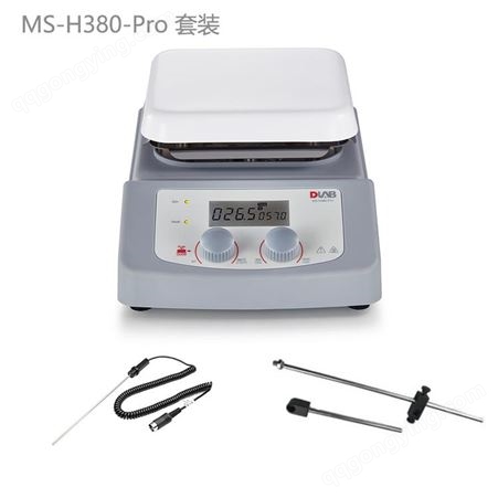 大龙MS-H280/380-Pro 数显加热控恒温磁力搅拌器方盘搅拌机