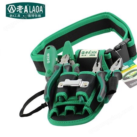 老A（LAOA）工具包 腰包 电讯维修工具收纳包 电工包 挂包 LA115601