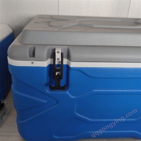 食品保温箱外卖送餐箱户外家用保鲜箱冷藏箱 65L蓝 高配-六面PU