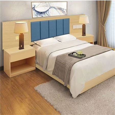 深圳公寓家用家具定制 床头柜 床头 床垫民宿客房定做