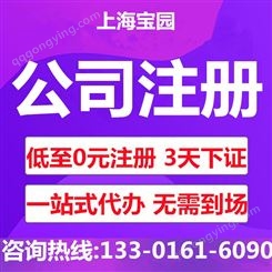青浦区代理注册公司需要多少钱 注册上海公司要那些条件-上海宝园