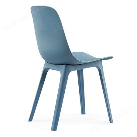 北欧简约餐椅伊姆斯塑料椅子时尚咖啡厅奶茶店休闲椅家用餐椅