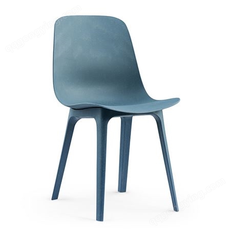 北欧简约餐椅伊姆斯塑料椅子时尚咖啡厅奶茶店休闲椅家用餐椅
