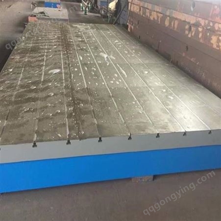 圆信厂家供应 大型铸铁平板 三维焊接铸铁平台 铸铁工作台