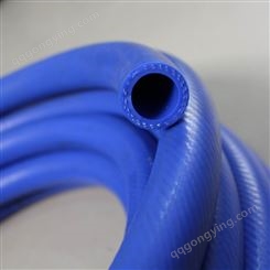 圣祥胶管 蓝色双层夹线硅胶暖风管 成卷硅胶水管 汽车暖风管内径18*26 外径26 外贸品质 俄罗斯市场
